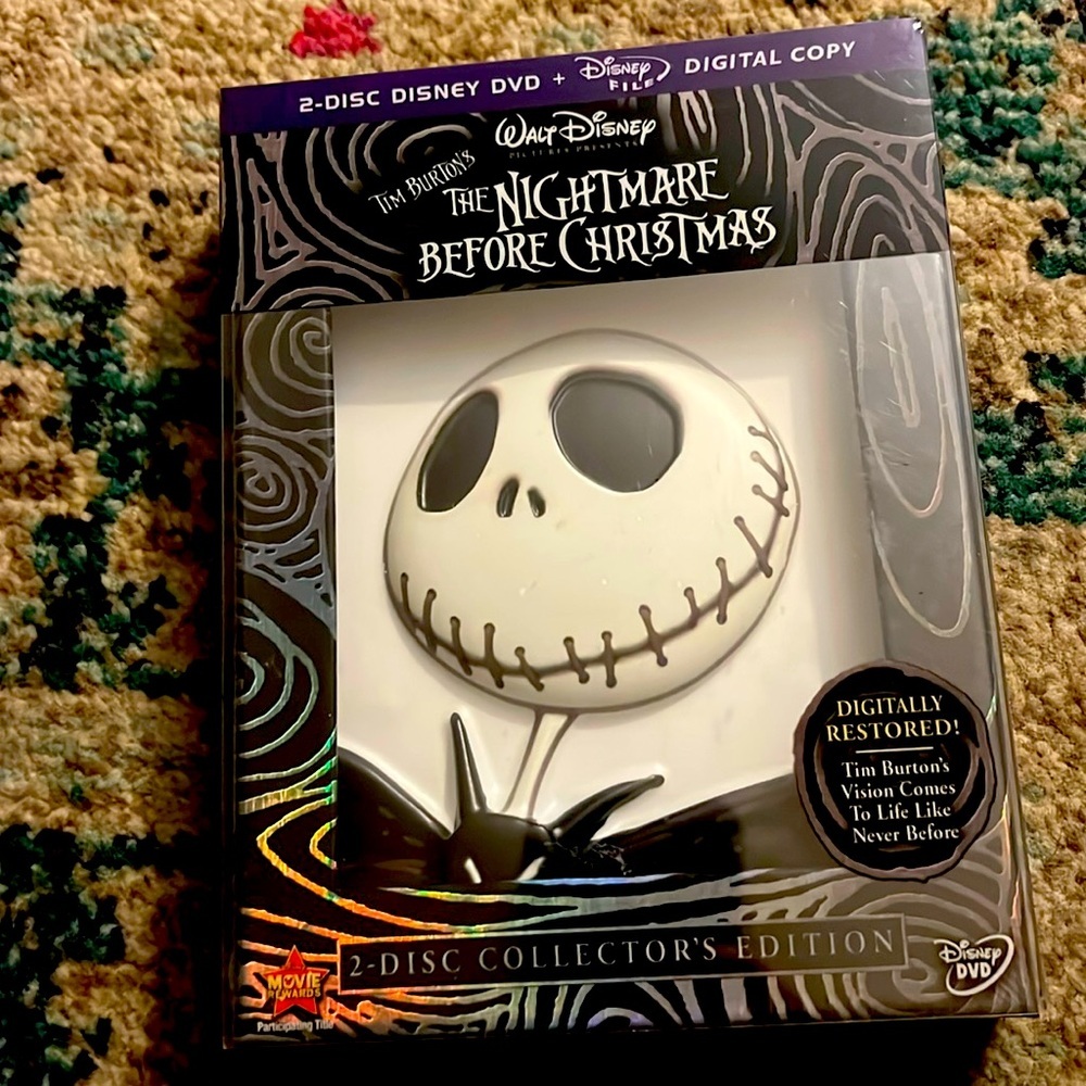 Collectors Edition - DVD 2 Disc Digitally Restored Nightmare Before Christmas
